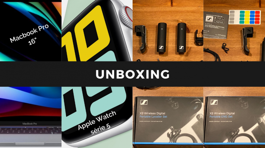 UNBOXING-macbookpro-16-apple-watch-sennheiser-XS-wireless-digital