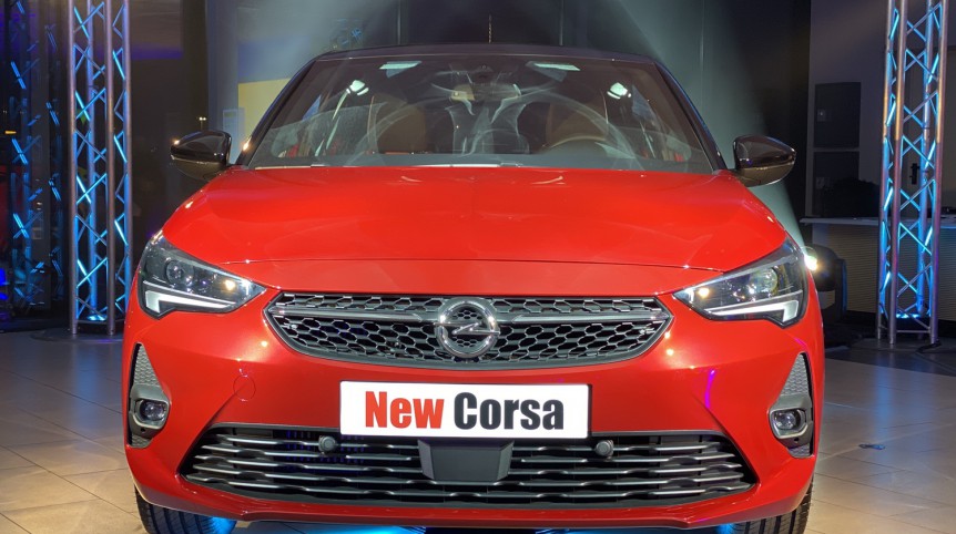 Lancement de l'Opel Corsa en Alsace